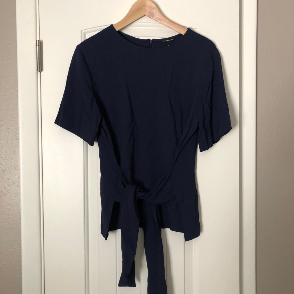 Club Monaco Navy Blue Medium Top